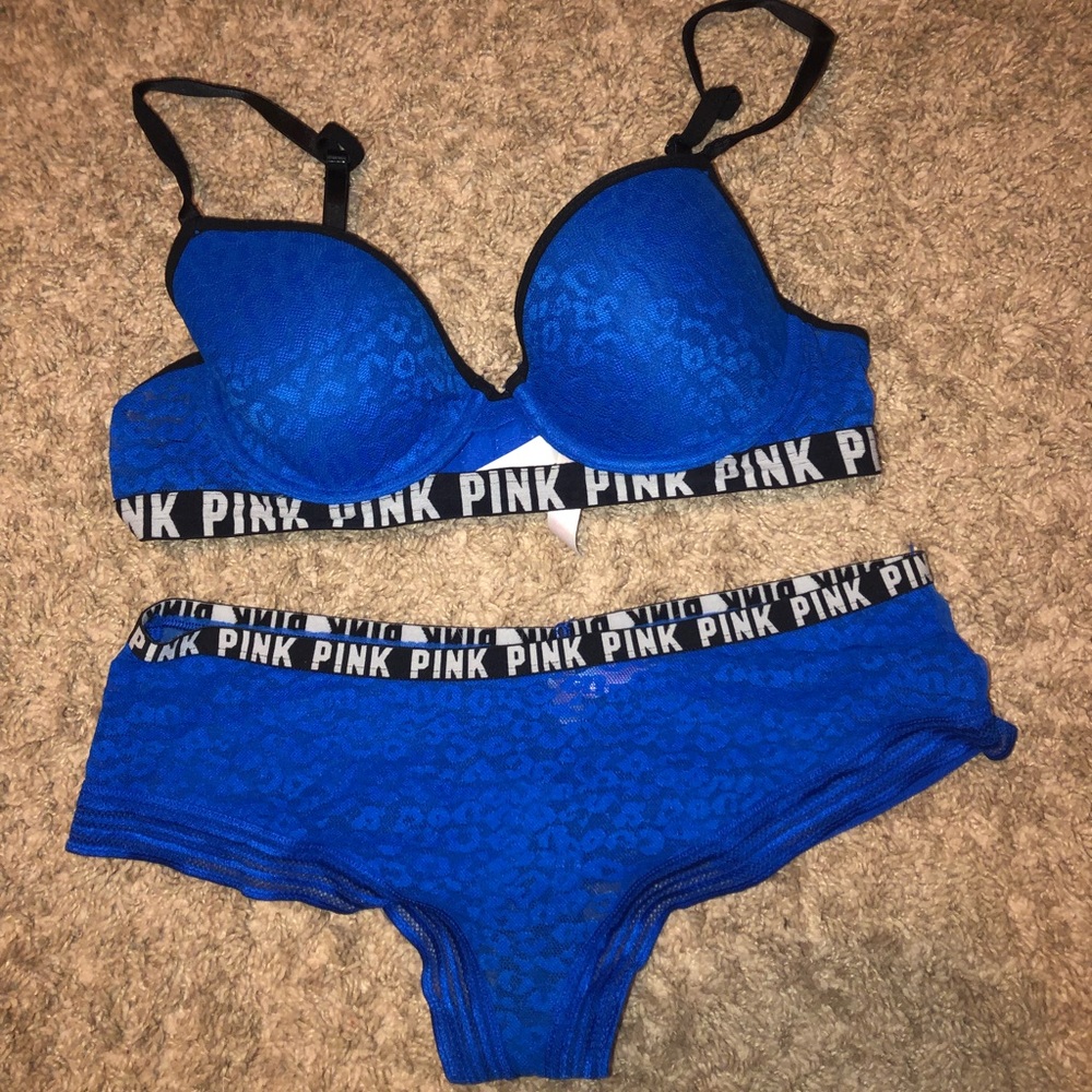 Pink Bra & Panty Set